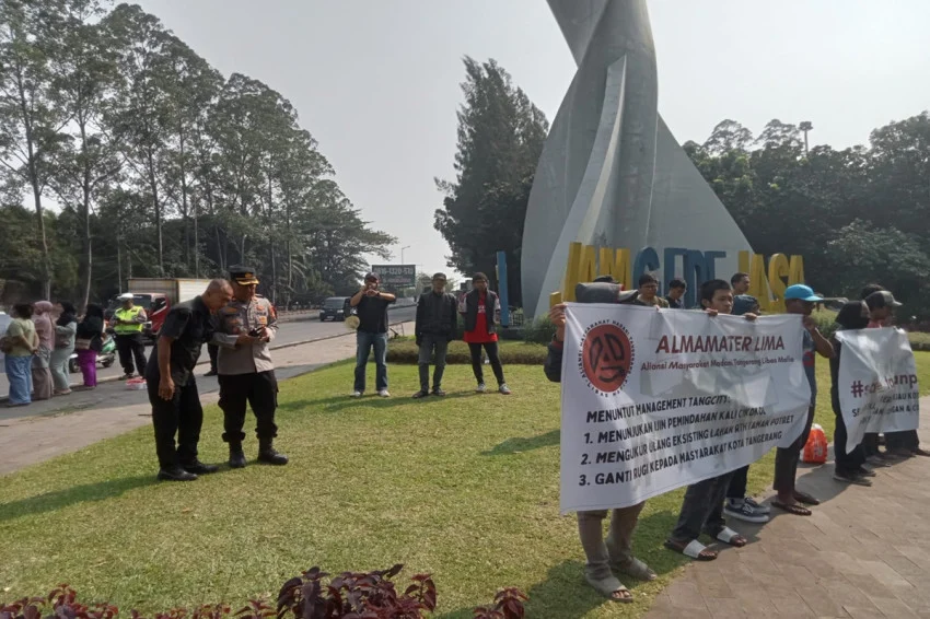 almamater-lima-soroti-dugaan-penyusutan-lahan-taman-potret-tangerang-oad