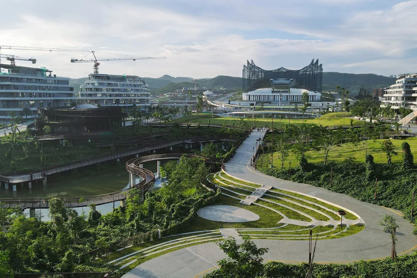 plaza-seremoni-ikn-karya-brantas-abipraya-raih-penghargaan-lanskap-internasional-mlaa-2026-hsj