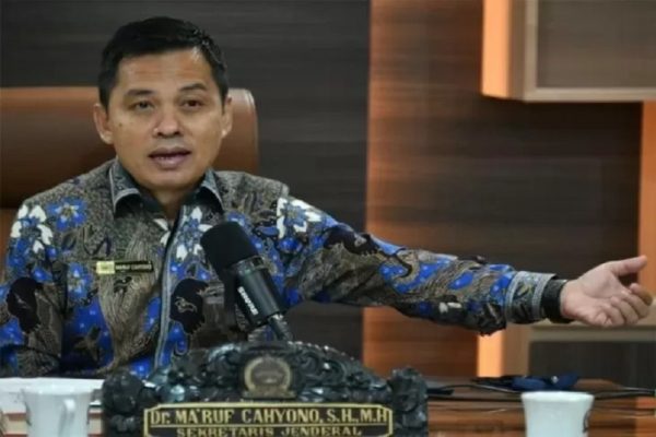mantan-sekjen-mpr-maruf-cahyono-kembali-diperiksa-kpk-di-kasus-gratifikasi-byt
